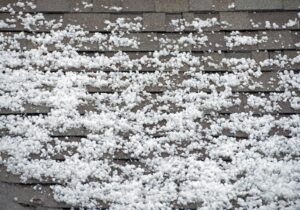 Hail can damage a roof call S&S Roofing for and Inspection